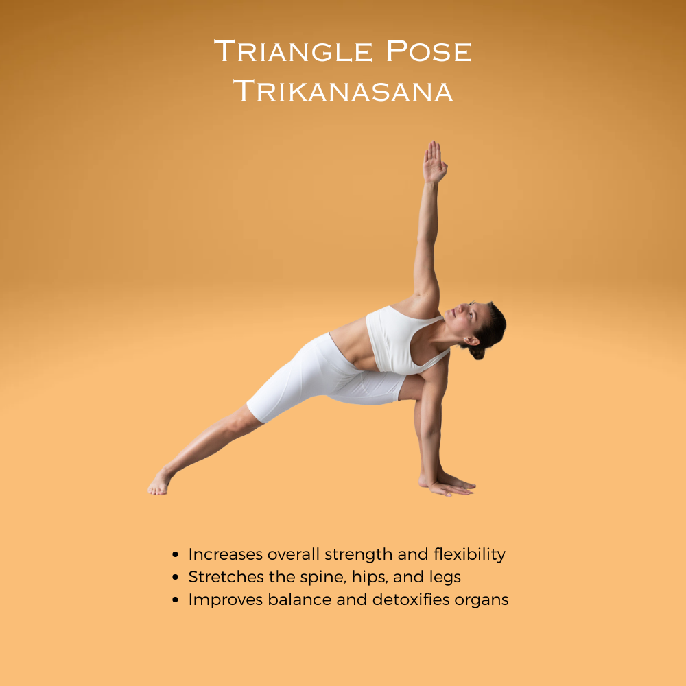 Triangle Pose Trikanasana