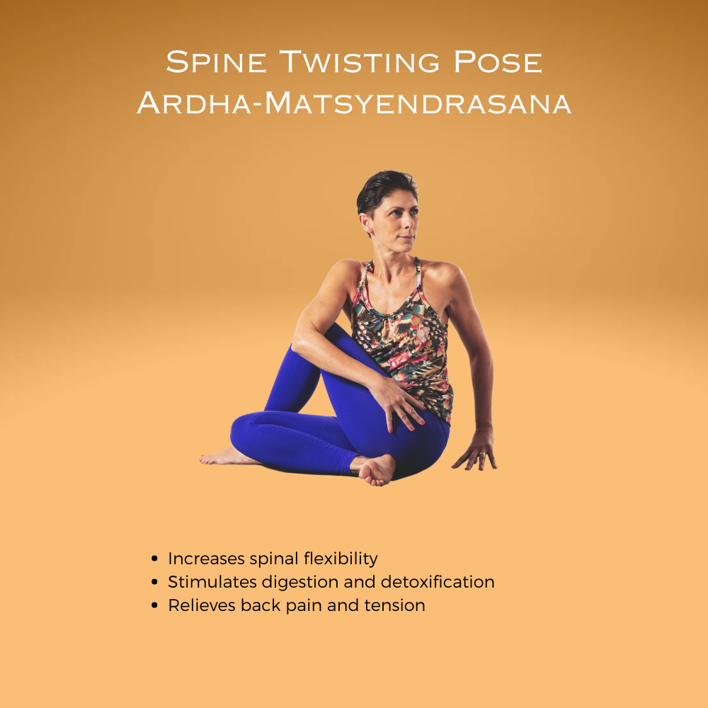 Spine Twisting Pose ~ Ardha-Matsyendrasana